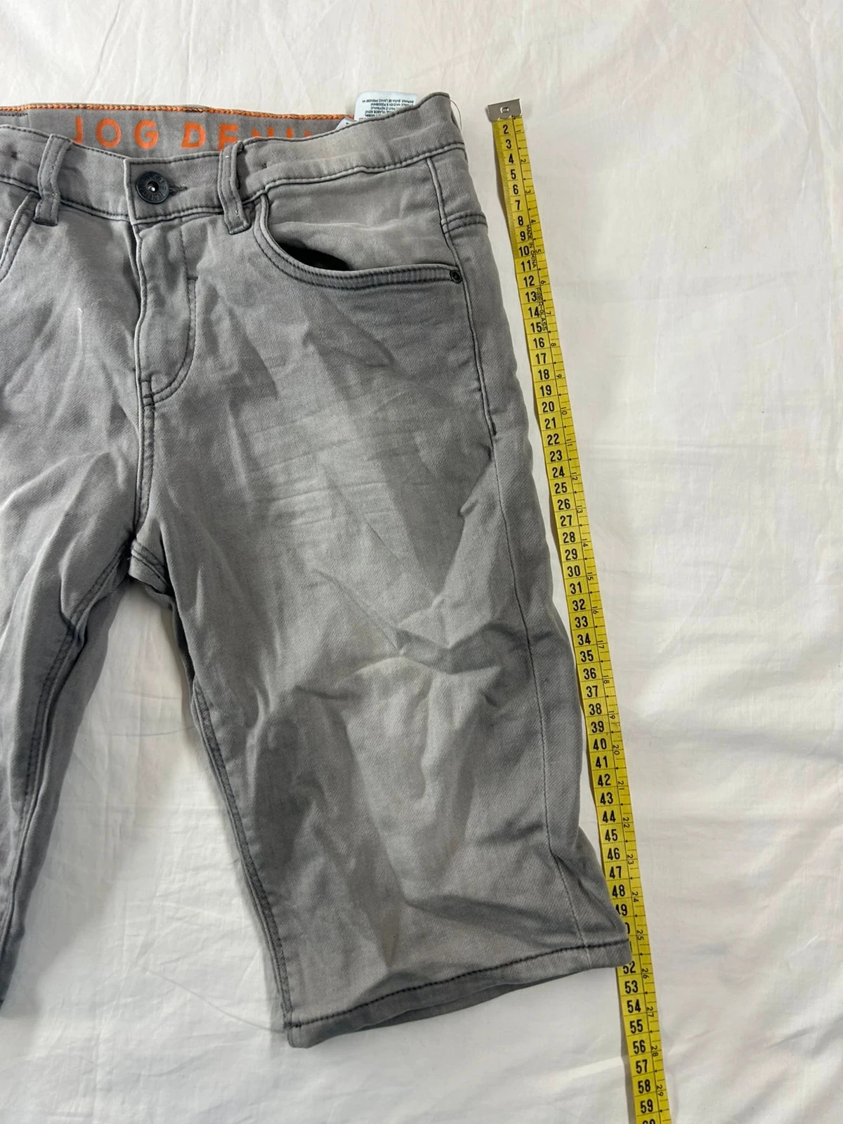 Short jeans cinza jog denim – photo 3